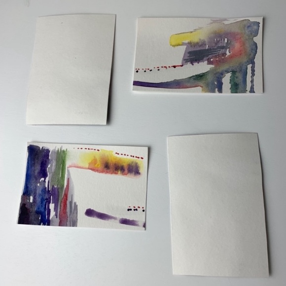 Watercolor Art Blank Cards - Picture 4 of 7